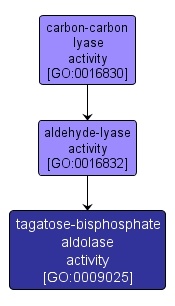 GO:0009025 - tagatose-bisphosphate aldolase activity (interactive image map)