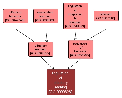 GO:0090328 - regulation of olfactory learning (interactive image map)