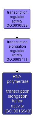 GO:0016943 - RNA polymerase I transcription elongation factor activity (interactive image map)